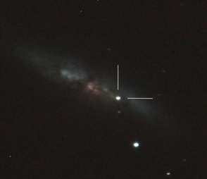 Supernova SN2014J in M82